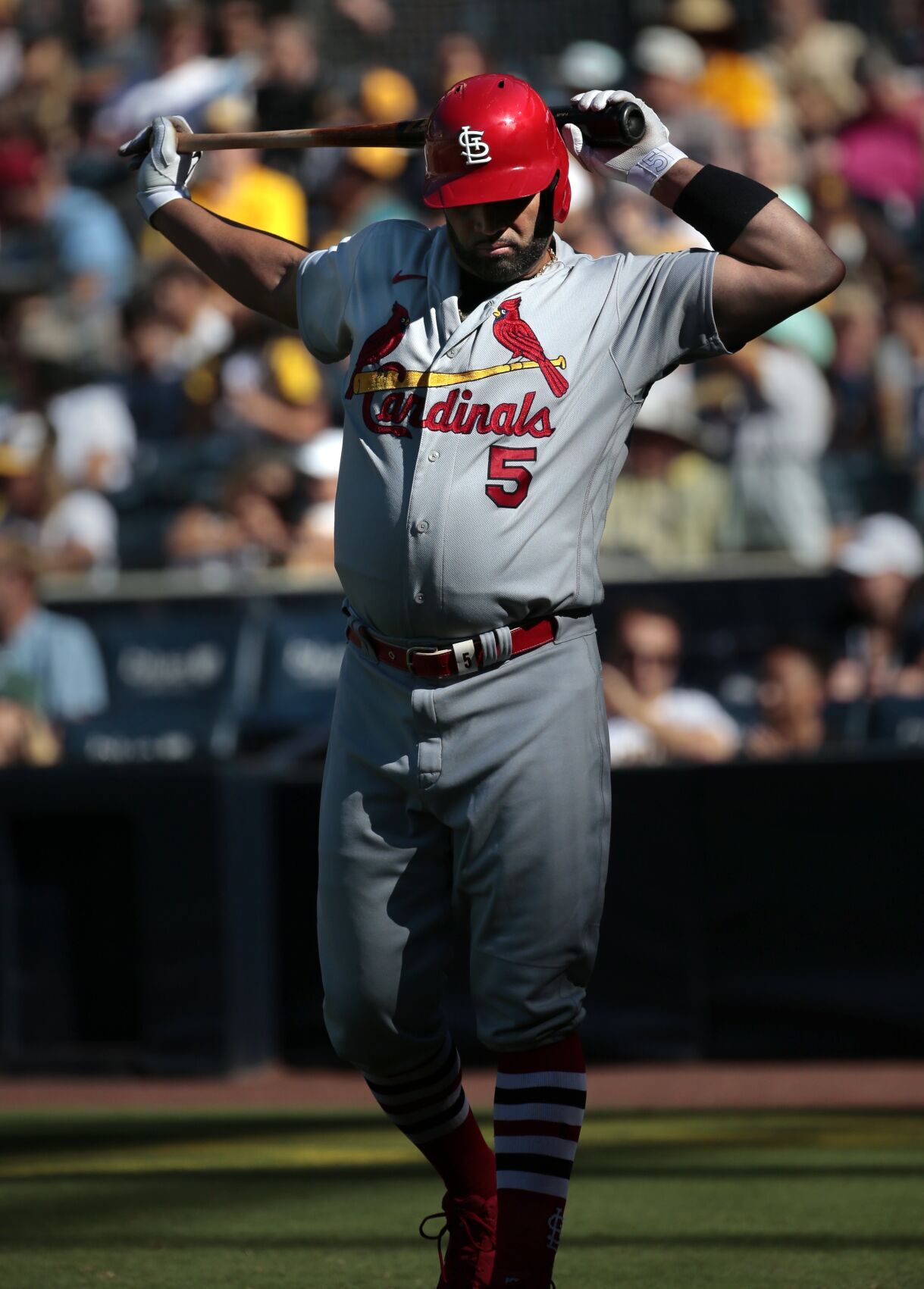 Cardinals take one from Padres 5-4 off Donovan grand slam